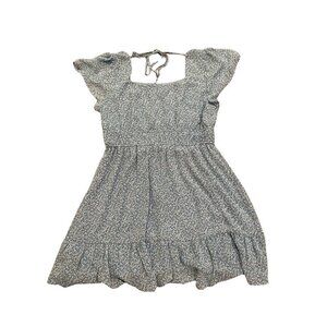 Alter'd State Blue/White Flowered Dress